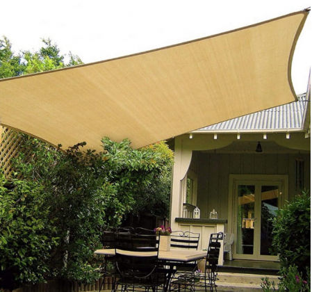 Toldo vela eectangular 3 x 4 m
