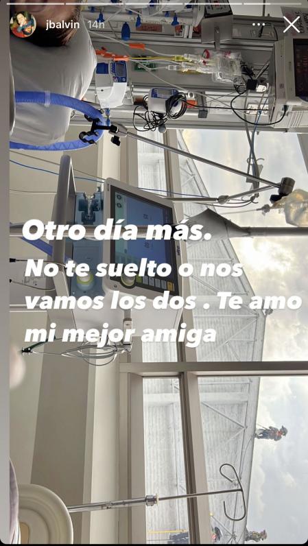 J Balvin se muestra preocupado en redes