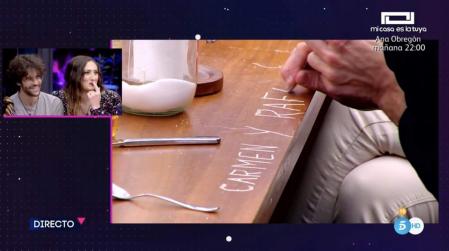 Carmen que asegura que ella nada tiene que ver en el tema “porque le dijo a Rafa que no lo hiciera” se ha mostrado muy indignada