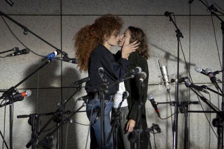 Penélope Cruz e Irene Escolar en 'Competencia oficial'