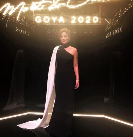Ana Álvarez en los Goya de 2020