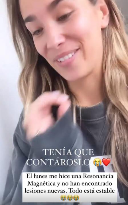 María Pombo lo anunciaba con mucha emoción