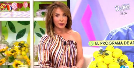 María Patiño estalla en 'Sálvame Lemon Tea'