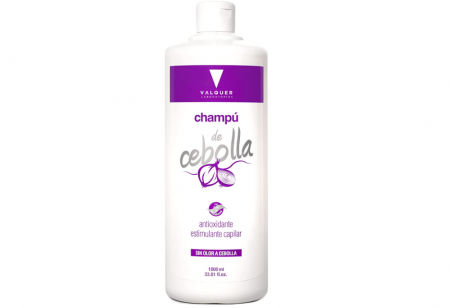 Champú de cebolla estimulante, antioxidante y purificante de Valquer