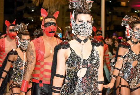 Rua de la Disbauxa de Sitges.