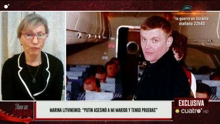 'Todo es verdad': Marina Litvinenko habla de los motivos que causaron la muerte de su marido