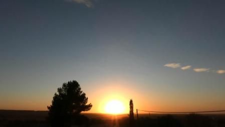 Puesta de sol en Altet.