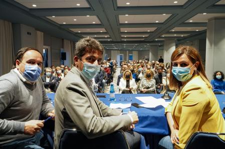 Carlos Mazón preside la Junta Directiva Regional que se celebró el miércoles en un hotel de València.