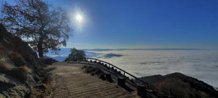 Mar de nieblas desde Bellmunt.