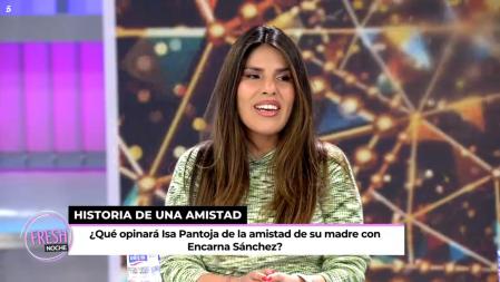 Isa Pantoja se mostró preocupada por el estado de su madre.