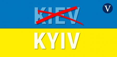 Kyiv es la forma ucraniana de llamar a la capital del país