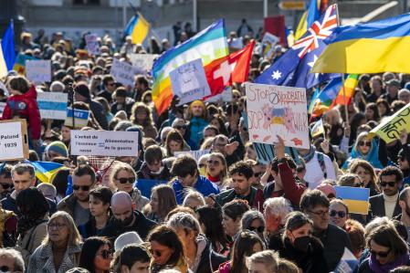 En Ginebra también han salido a la calle