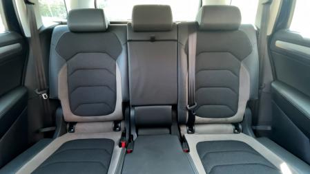 La segunda fila de este Skoda Kodiaq es realmente amplia y confortable.