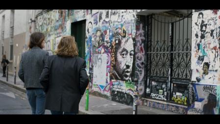 Jane Birkin y Charlotte Gainsbourg visitan la casa de Serge Gainsbourg, que se convertirá en museo