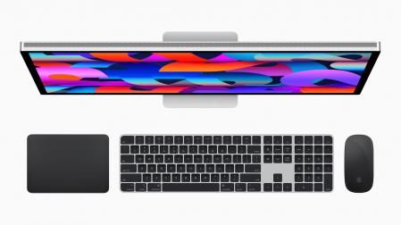 Accesorios para un Mac Studio: monitor, trackpad, teclado y ratón