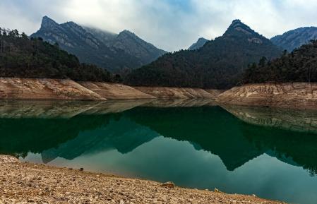 Pantano de la Baells.