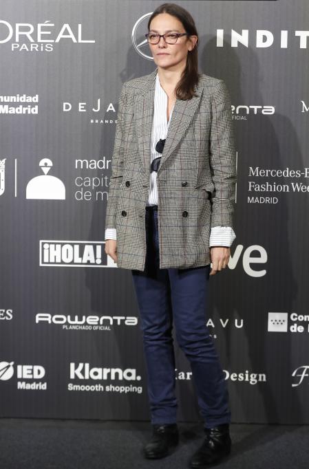 La modelo y empresaria Laura Ponte, en el desfile de Ynésuelves