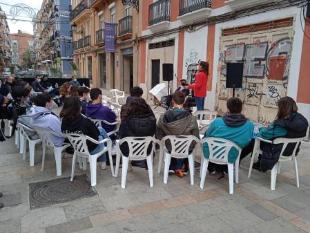 Taller de nuevas masculinidades en la Falla Borrull-Socors de València