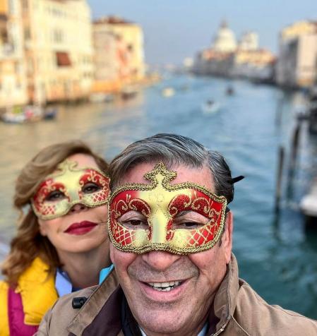 Agatha Ruiz de la Prada y José Manuel Díaz-Patón