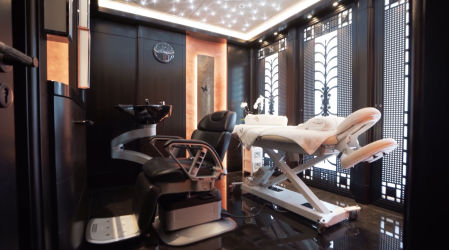 Imágenes del interior del megayate Valerie