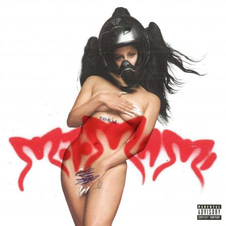 La portada de 'Motomami', en la que se aprecia el tatuaje 