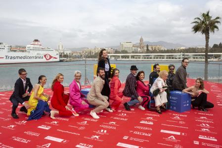 El elenco de 'Camera Café' en Málaga