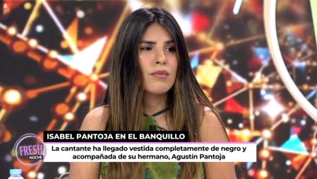 Isa Pantoja no ha podido evitar ponerse a llorar.