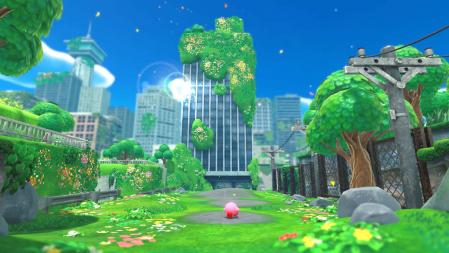Imagen del videojuego 'Kirby y la tierra olvidada' para Nintendo Switch
