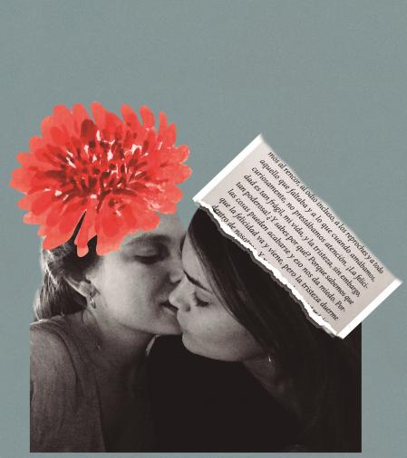 Elvira Sastre en una de las imágenes que ilustran los textos de 'Madrid me mata'