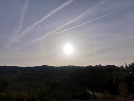 Halo solar en Sant Fost de Campsentelles.