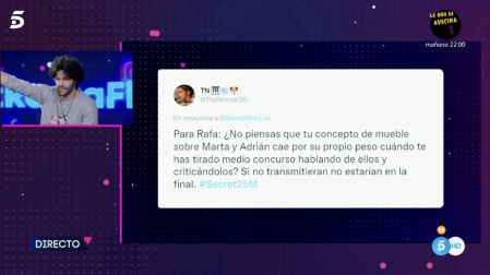 Los finalistas se han sometido a las valoraciones y han respondido a las preguntas de los seguidores del concurso