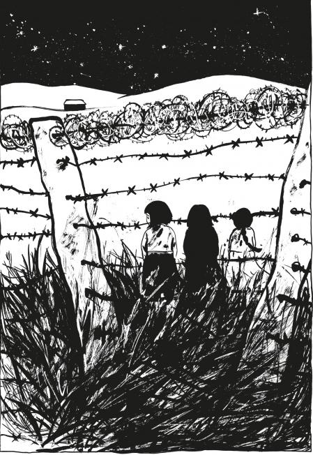 Una página de 'Hierba', de Keum Suk Gendry-Kim