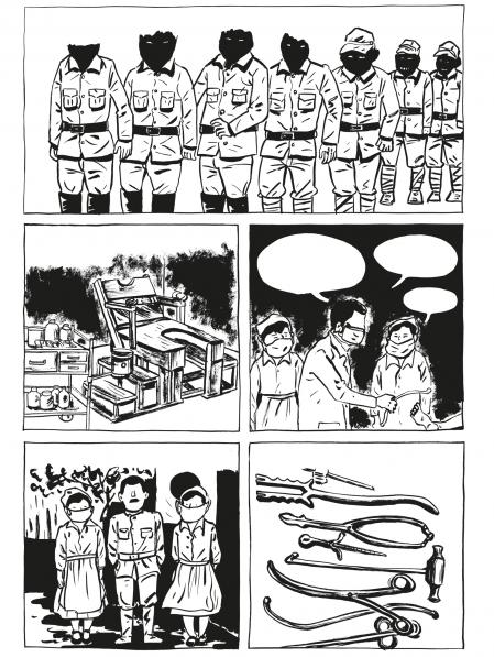 Una página de 'Hierba', de Keum Suk Gendry-Kim