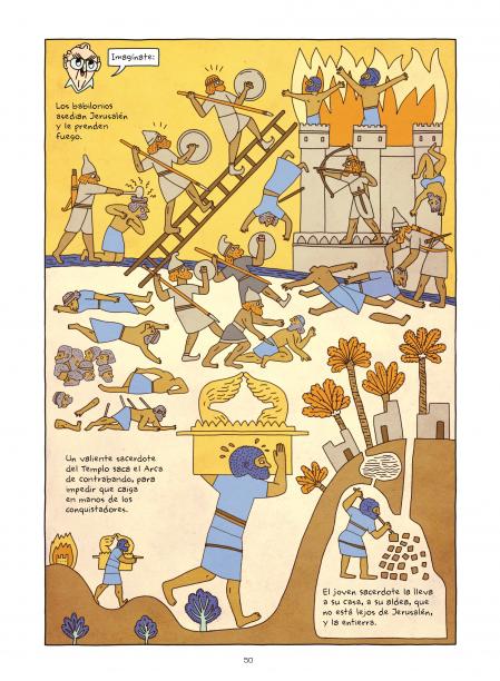 Una página de 'Túneles', de Rutu Modan