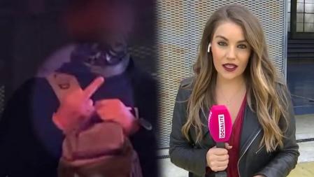 La reportera de 'Socialité' relata cómo se produjo el intento de agresión por parte de la seguridad de Kiko Rivera