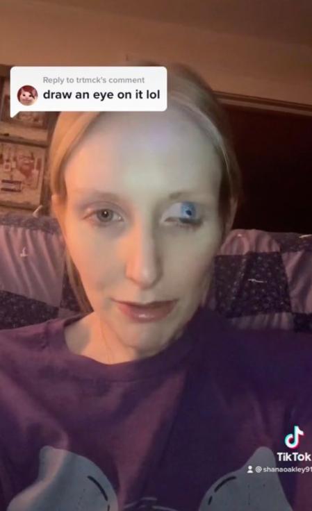 Shana ha querido tomarse el incidente con humor