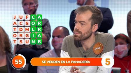 Jaime cumplía 101 programas en 'Pasapalabra'