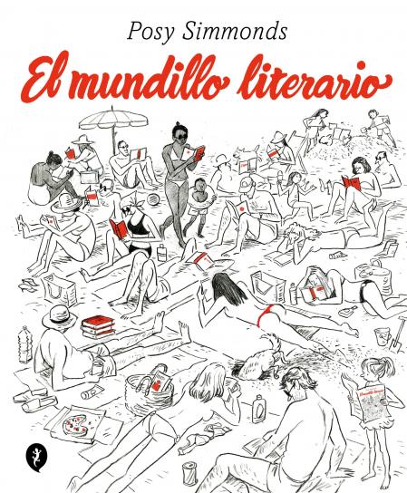 Portada de El mundillo literario, de Posy Simmonds