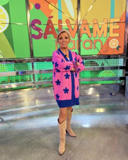 Carmen Borrego regresaba a 'Sálvame' como colaboradora el pasado mes de febrero.