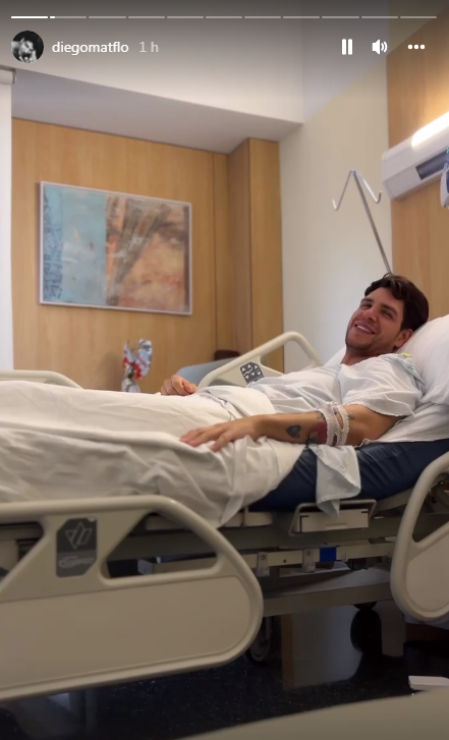 Diego Matamoros lleva varios días ingresado en un centro médico madrileño.