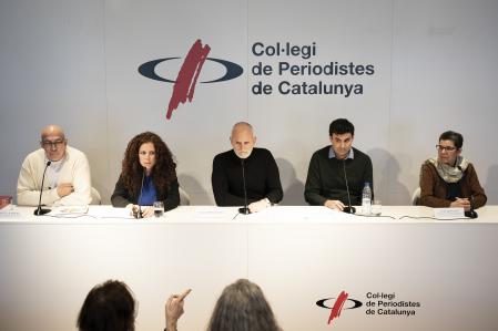 Los organizadores del acto