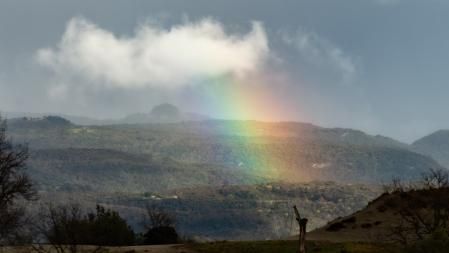 Arco iris en Manlleu.