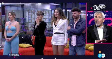 'Secret Story': Cora, Brenda, Carmen y Colchero, jefes de campaña, visitan la casa de los secretos