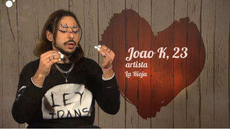 Lara y Joao K en 'First Dates'