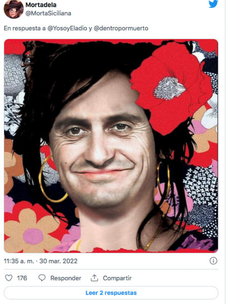 Meme de Pepe Viyuela y Penélope Cruz