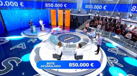 Los concursantes juntaron por el bote