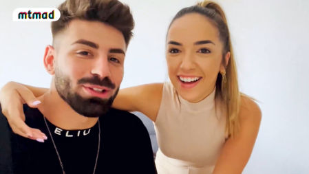 Lucía e Isaac en su canal de Mtmad