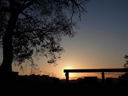 Amanecer en Bellmunt.