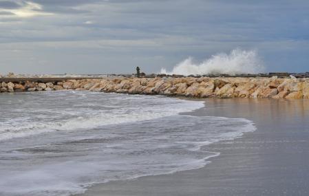 Temporal en Fuengirola.