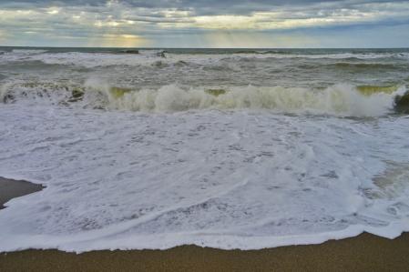 Temporal en Fuengirola.